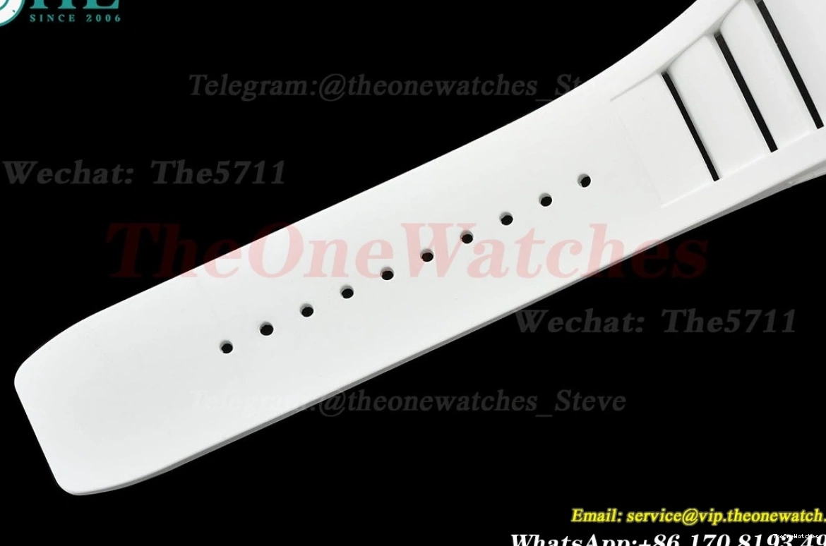 RU NTPT RMUL2 White APS Skeleton Super Clone Crown Dial RM055 0325